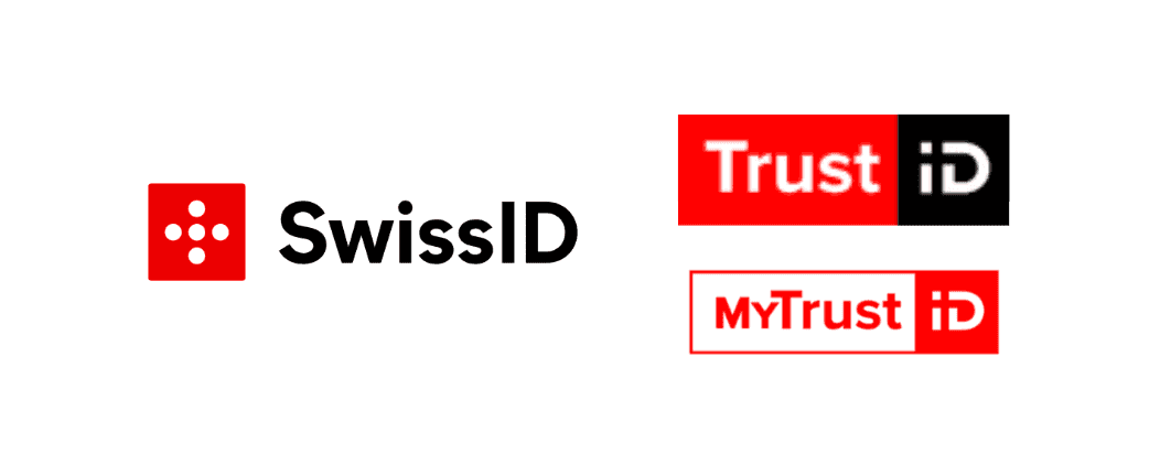 Anbieter für eID in der Schweiz: SwissID und TrustiD